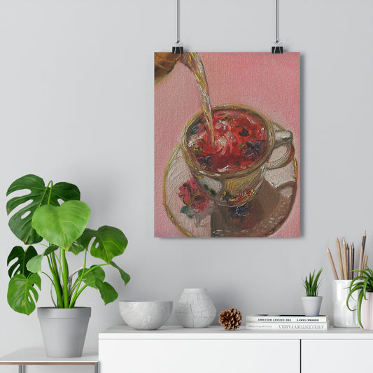 Floral Tea Print