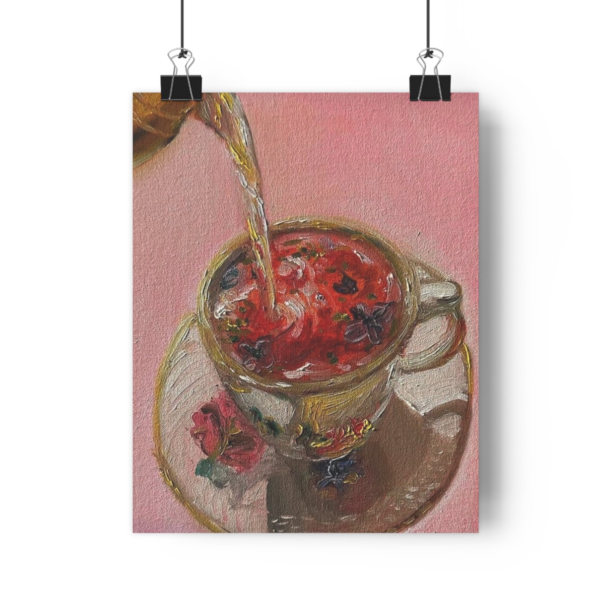 Floral Tea Print